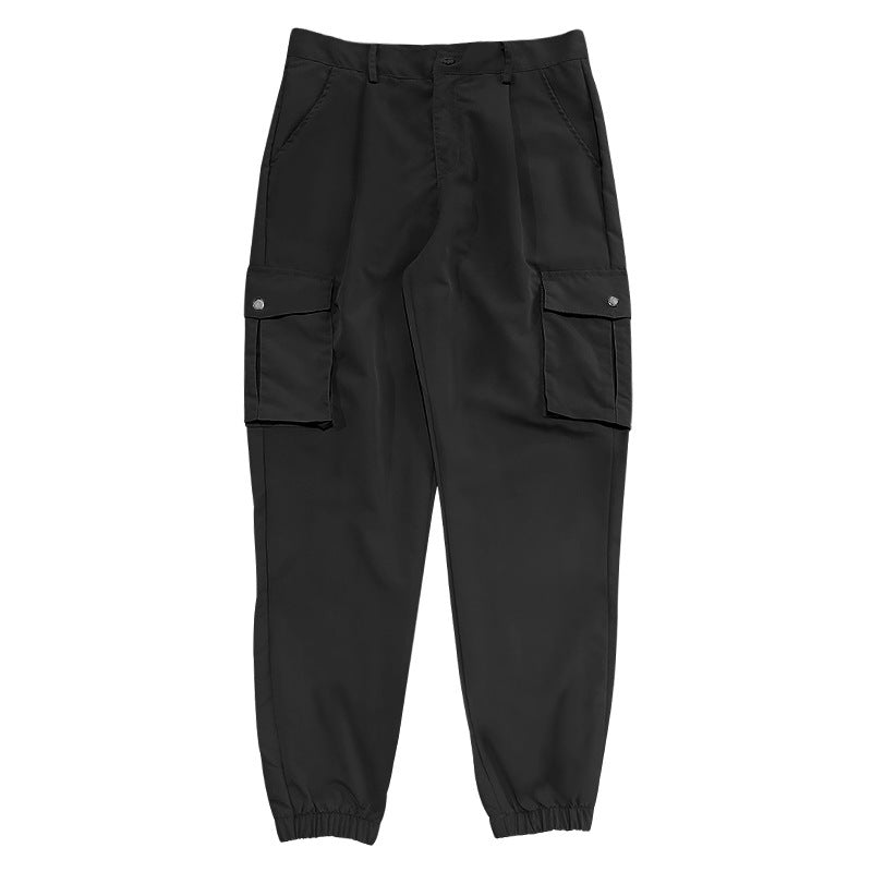 Herren Cargo-Hose Bequem Elastisch Große Taschen