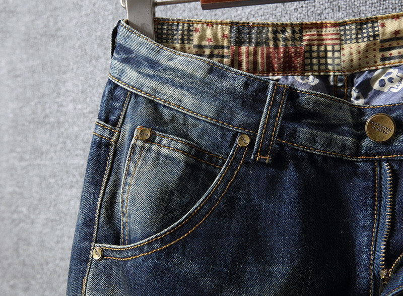 Herren Ripped Jeans Lässiger Schnitt Trendy