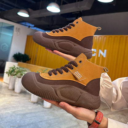Damen Sneaker High-Top rutschfest Sportlich