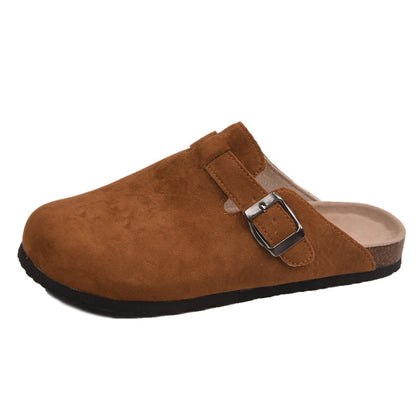 Herren Clog Bequem Wildleder Ergonomisch
