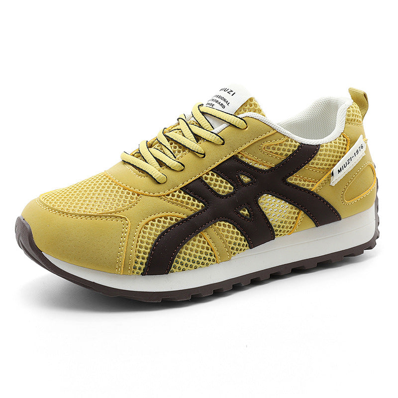 Damen Laufschuhe atmungsaktiv Mesh Sohle Dämpfung
