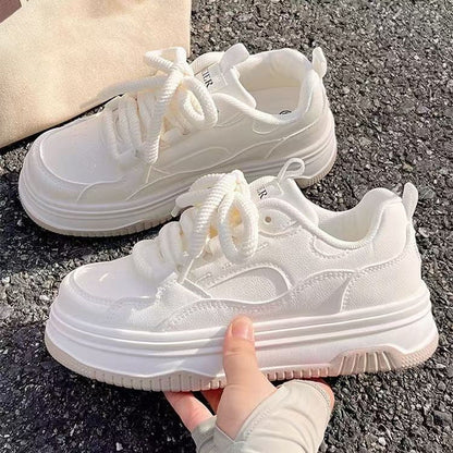 Damen Sneaker Bequem Laufsohle Dämpfung Sportlich Modisch