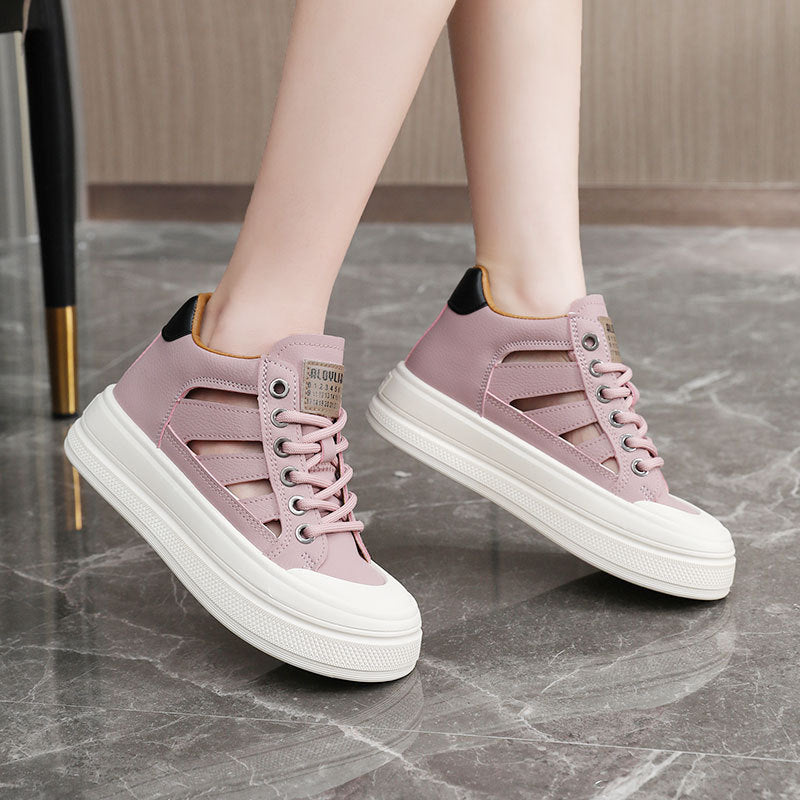 Damen Sneaker High-Top atmungsaktiv rutschfest