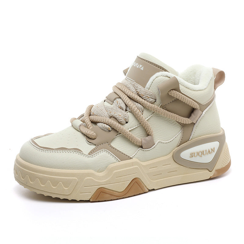 Damen Sneaker High-Top bequem mit Dämpfung
