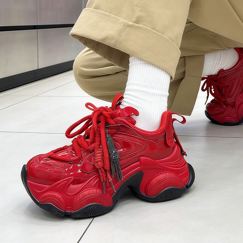 Damen Sportschuhe atmungsaktiv modisch weiß