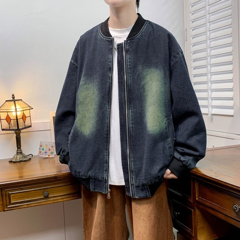 Herren Baumwolljacke Lässig Entspannt Modern
