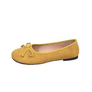 Damen Ballerinas Schleife Mode Schuhe Elegant