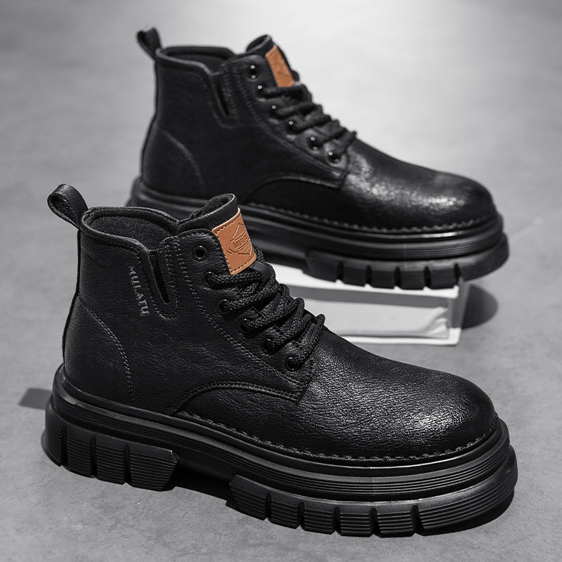 Damen Schnürboots Robust Rutschfest Wasserdicht Winterstiefel