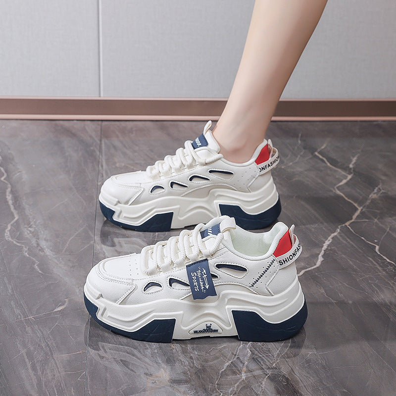 Damen Sneaker Chunky Bequem atmungsaktiv mit gepolsterter Sohle