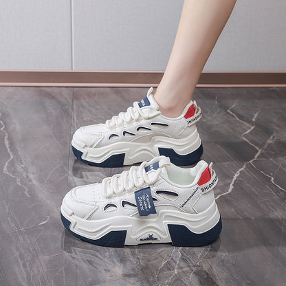 Damen Sneaker Chunky Bequem atmungsaktiv mit gepolsterter Sohle