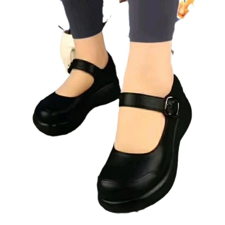 Damen Halbschuhe Bequem Verstellbar mit Polsterung