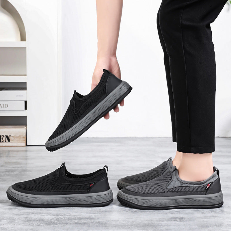 Damen Sportschuhe Atmungsaktiv Slip-On bequem gepolstert