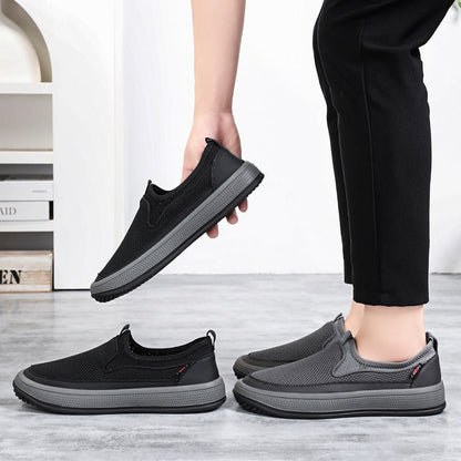 Damen Sportschuhe Atmungsaktiv Slip-On bequem gepolstert