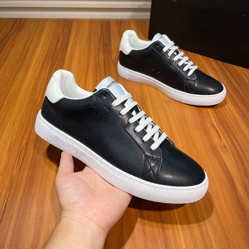 Damen Sneaker atmungsaktiv Sportlich Elegant Lederoberfläche