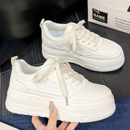 Damen Sneaker Bequem Dicke Sohle Atmungsaktiv - BerlinGlamour