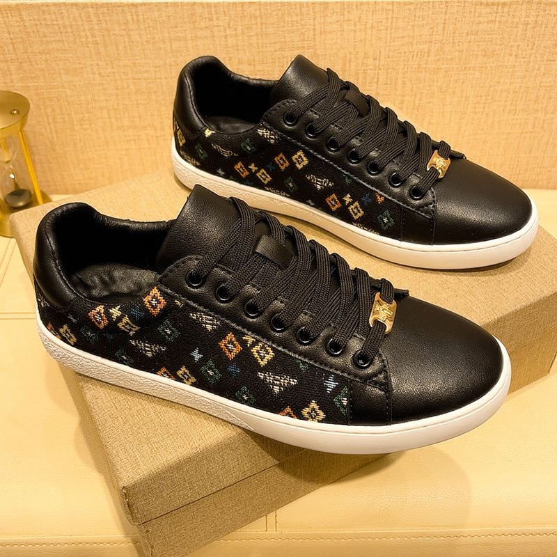 Damen Sneaker Modisch Künstlerisch Komfortabel