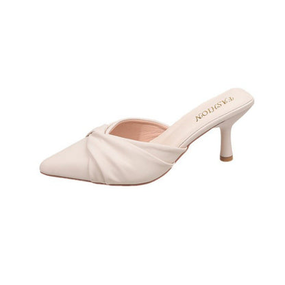 Damen Pumps mit Knotendesign Hochhackig Elegant