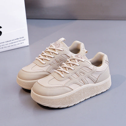 Damen Plateau Sneaker Sportlich atmungsaktiv Komfortabel
