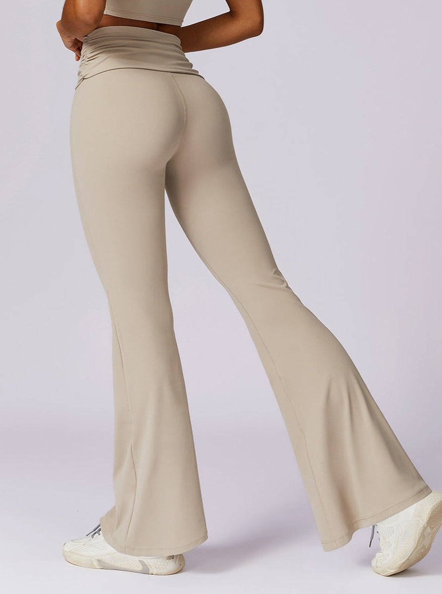Hohe Leggings mit Gummibund Damen Stretch