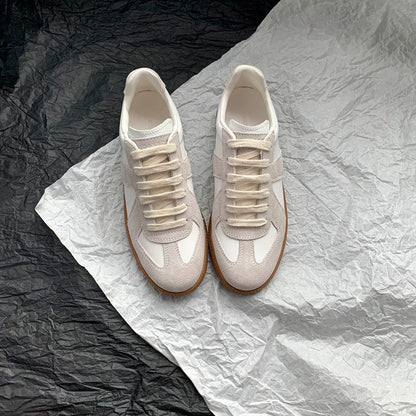 Damen Sneaker Retro Wildleder Atmungsaktiv Sportlich