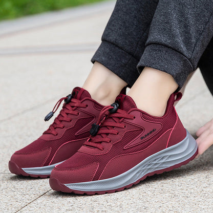 Damen Laufschuhe Sportlich Flexibel Atmungsaktiv