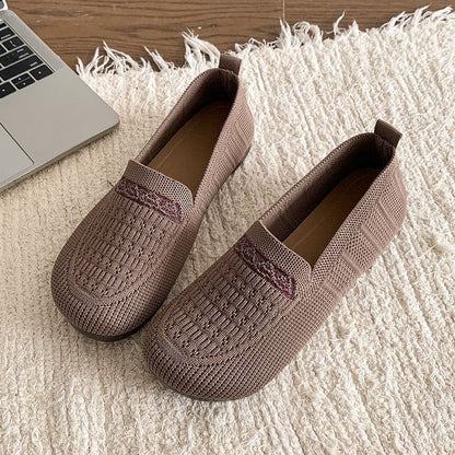 Damen Schuhe Slip-On Atmungsaktiv Flexibel Bequem