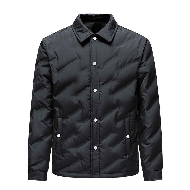 Herren Steppjacke Übergangsjacke Warm Isoliert