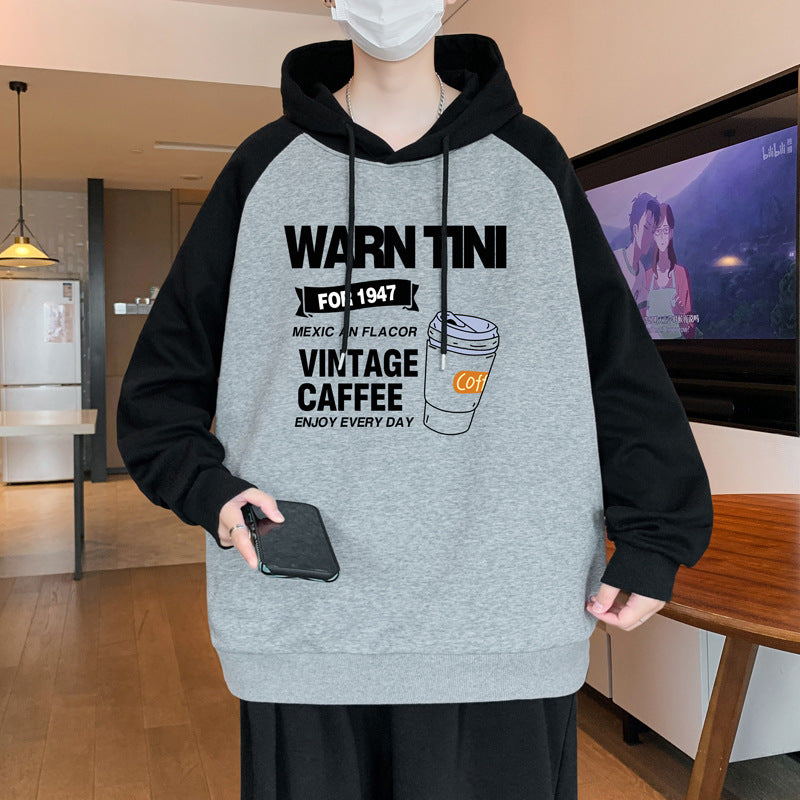 Herren Hoodie mit Grafikprint Trendy Berlin Style