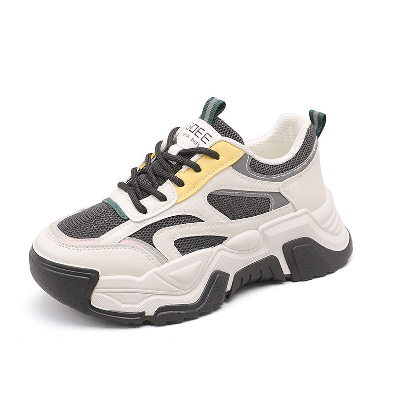 Damen Sneaker Chunky Bequem Dämpfung