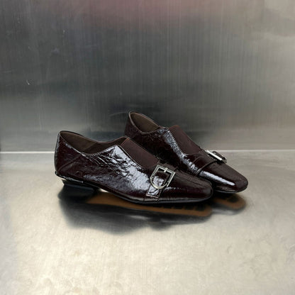 Damen Slipper Elegante mit Schnallenverschluss und Weichem Innenfutter