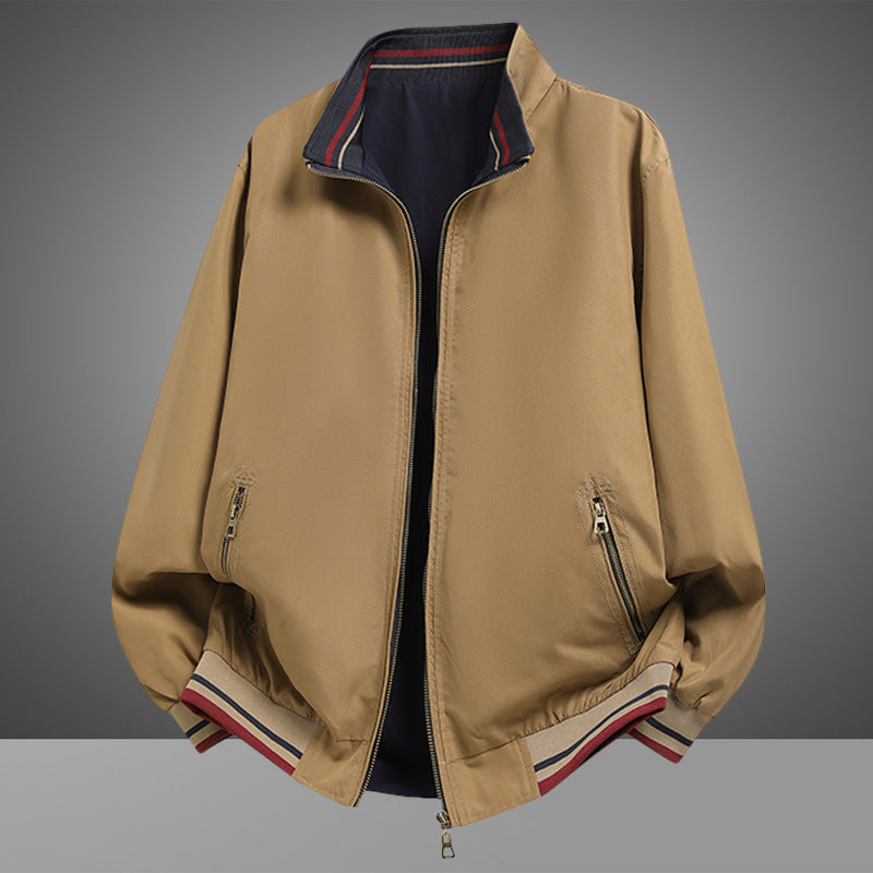 Herren Blouson Jacke Sportlich Wasserdicht