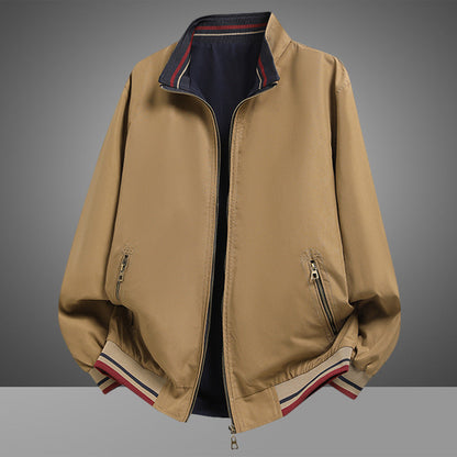 Herren Blouson Jacke Sportlich Wasserdicht