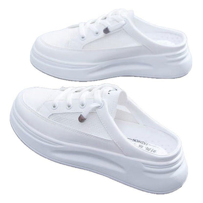 Damen Sneaker Slip-On Weich atmungsaktiv Komfortschuhe