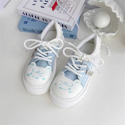 Damen Sneaker Bequem Tiermotive Freizeitschuhe