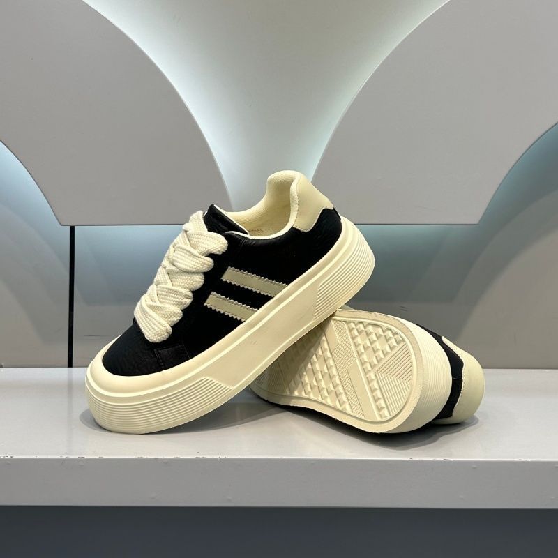 Damen Sneaker Hoher Plateau Weich
