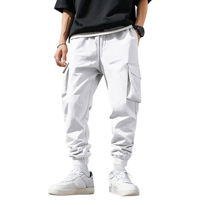 Herren Cargo Hose Elastischer Bund Freizeit Bequem