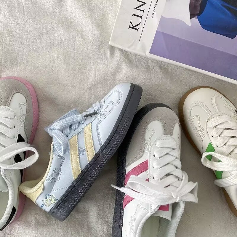 Damen Sneaker Bunt Sportlich Rutschfest