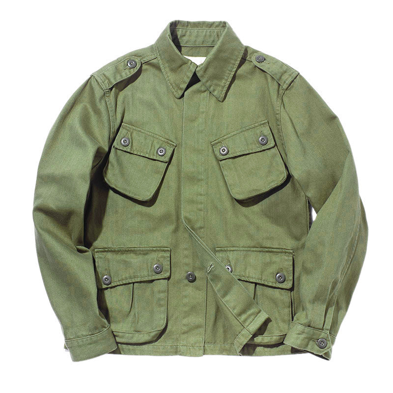 Herren Outdoor-Jacke mit großen Taschen robust