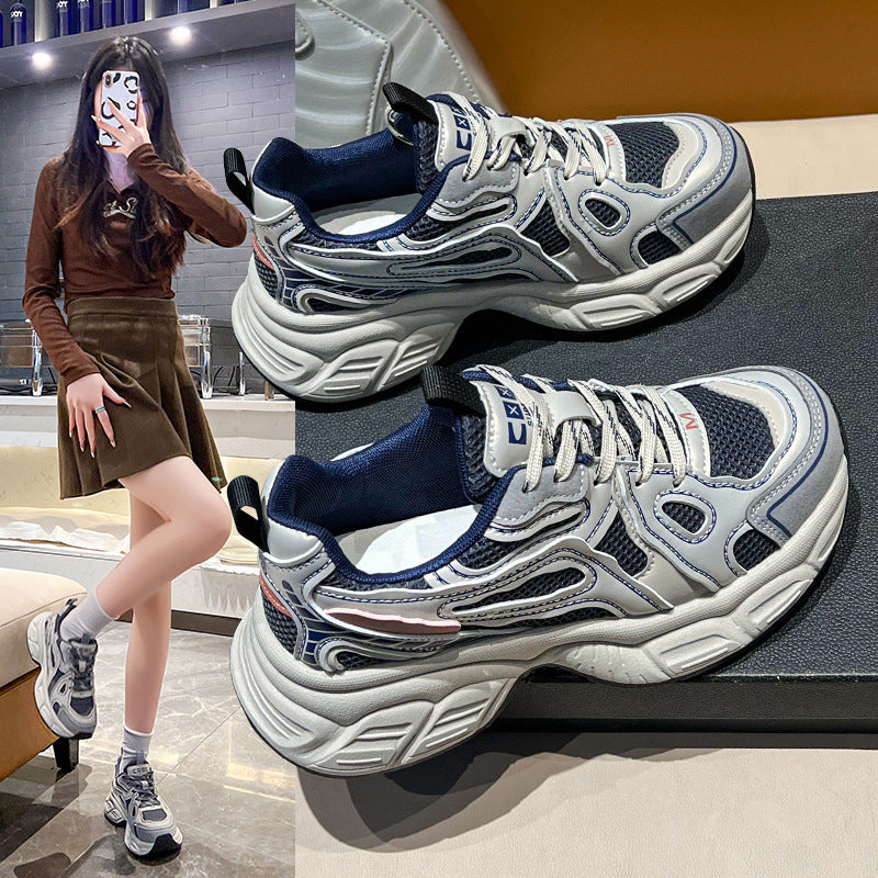 Damen Sneaker Atmungsaktiv Komfort Mesh Schuhe Sportlich - BerlinGlamour