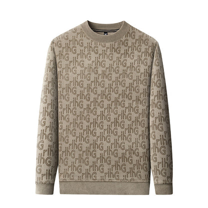Herren Sweatshirt Strukturiert Modern Trendig - BerlinGlamour