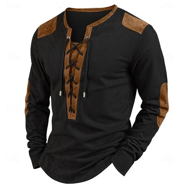 Herren Oberteil Lässig Casual Berlin Style