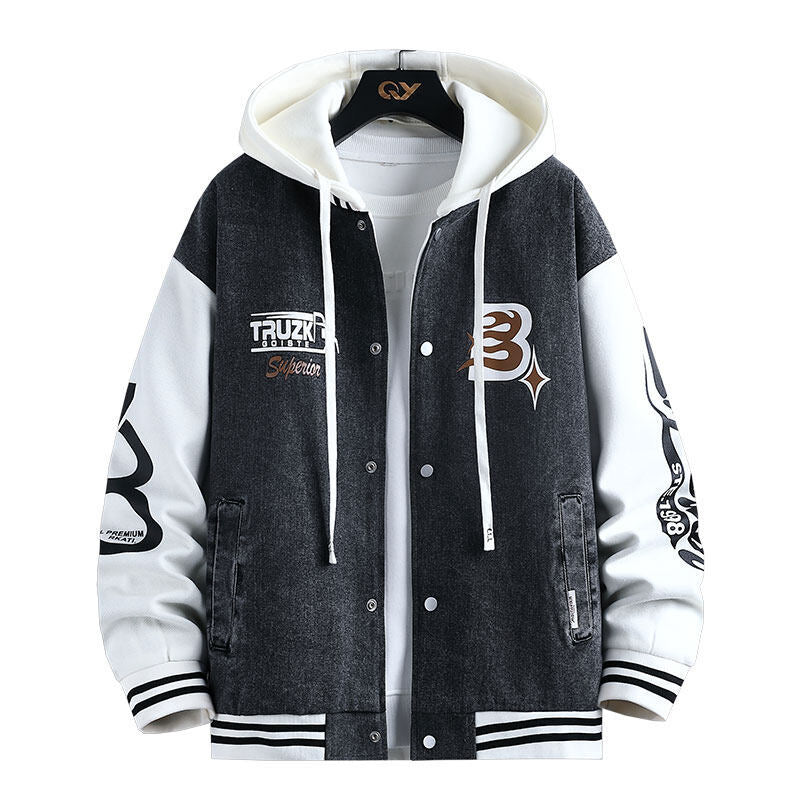 Herren Übergangsjacke Lässig Modern