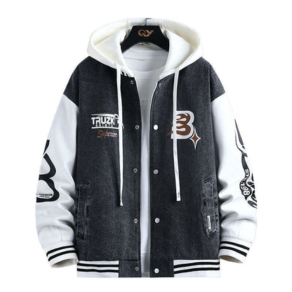 Herren Übergangsjacke Lässig Modern
