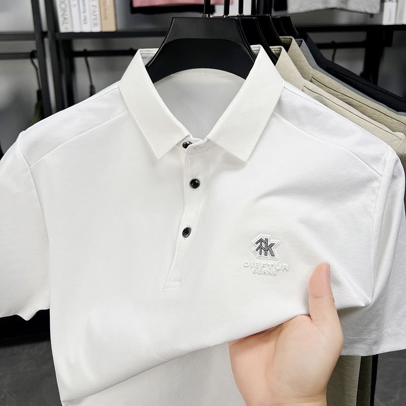 Herren Poloshirt atmungsaktiv Feinbaumwolle Modern