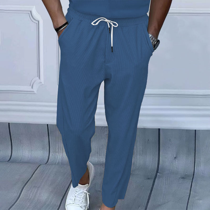 Herren Freizeithose Bequem Elastisch Sportlich