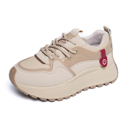 Damen Sneaker Chunky Sportlich Bequem Rutschfest
