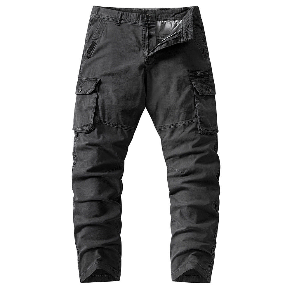 Herren Cargo-Hose Komfortable Reisehose Mit Vielen Taschen