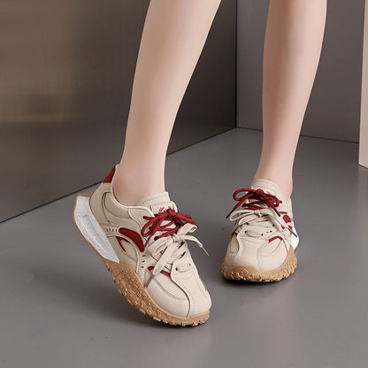 Damen Sneakers Sportlich Bequem Laufschuhe mit Dämpfung