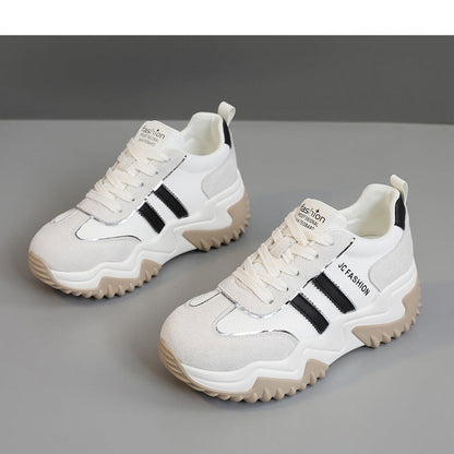 Damen Sneaker Chunky Sportschuhe atmungsaktiv bequem