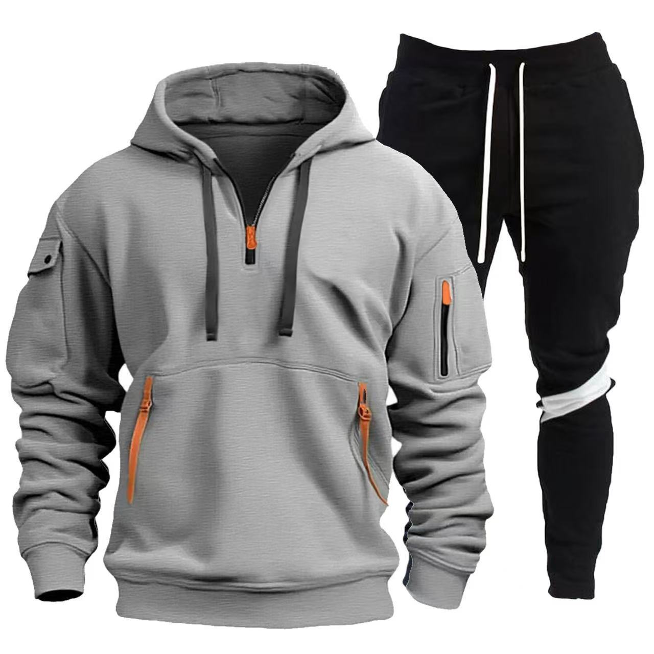 Herren Sportbekleidung Hoodie Jogginghose Komplettsatz